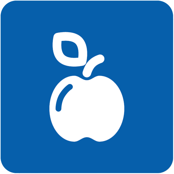 Wellness apple icon